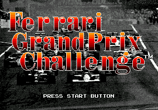 Ferrari Grand Prix Challenge Title Screen